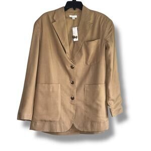 Topshop Single Breasted Oversized Blazer Jacket NWT